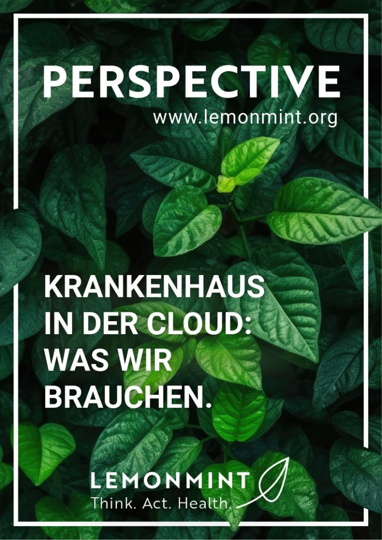 Perspective: Krankenhaus in der Cloud - Lemonmint - Data2Value